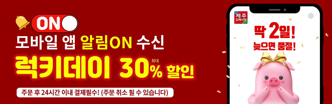 [ LUCKY DAYS ] 럭키데이 특가!